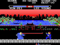 Yie Ar Kung-Fu screenshot 7 for MSX
